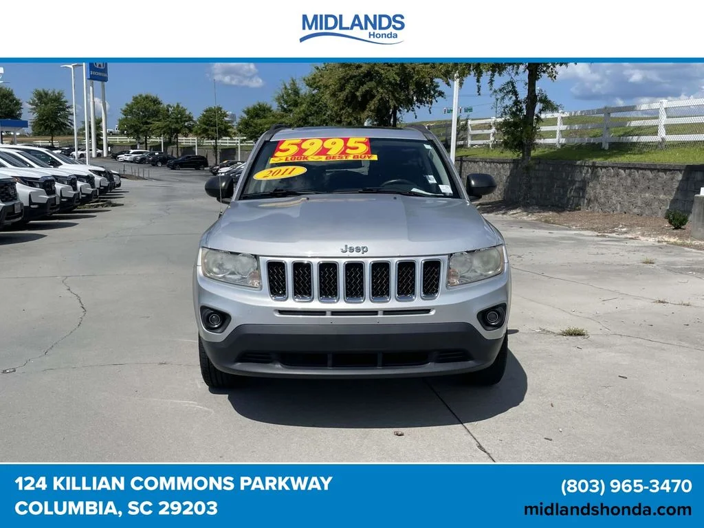 Used 2011 Jeep Compass Base with VIN 1J4NF1FB0BD255949 for sale in Columbia, SC