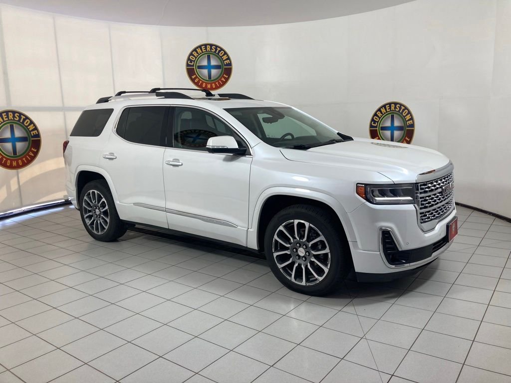 Used 2021 WHITE FROST TRICOAT GMC Denali image 23