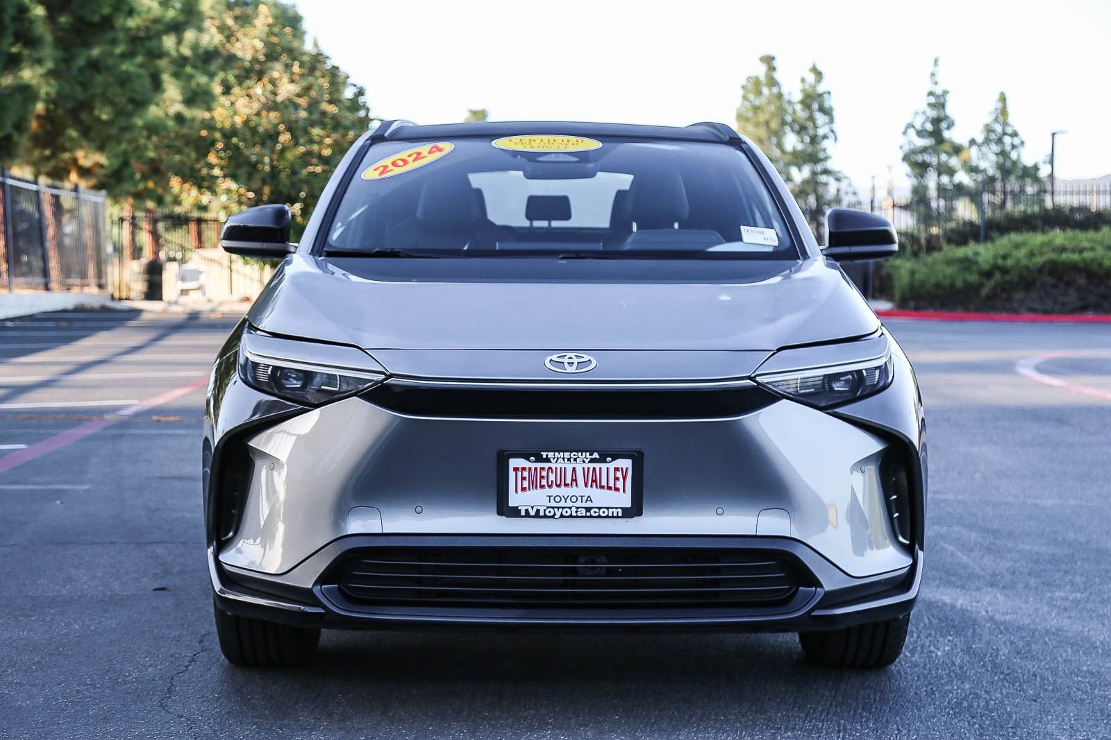 Certified 2024 Toyota bZ4X XLE with VIN JTMABACA5RA075180 for sale in Temecula, CA