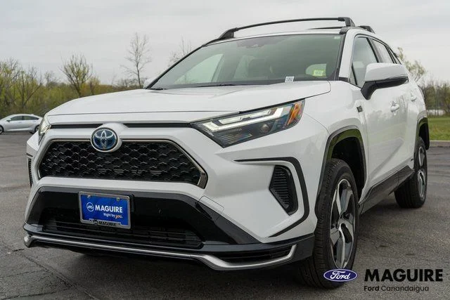 Used 2023 White Toyota SE image 2