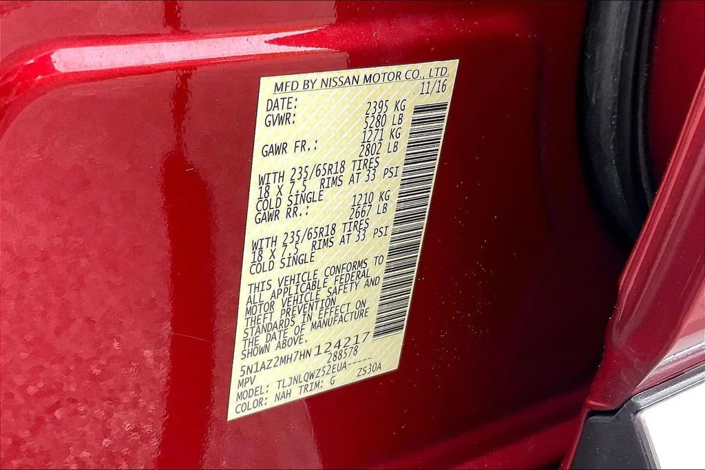 Used 2017 Red Nissan SV image 36
