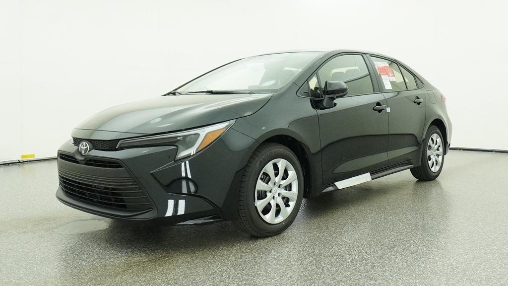 New 2026 Midnight Black Metallic Toyota Hybrid LE image 6