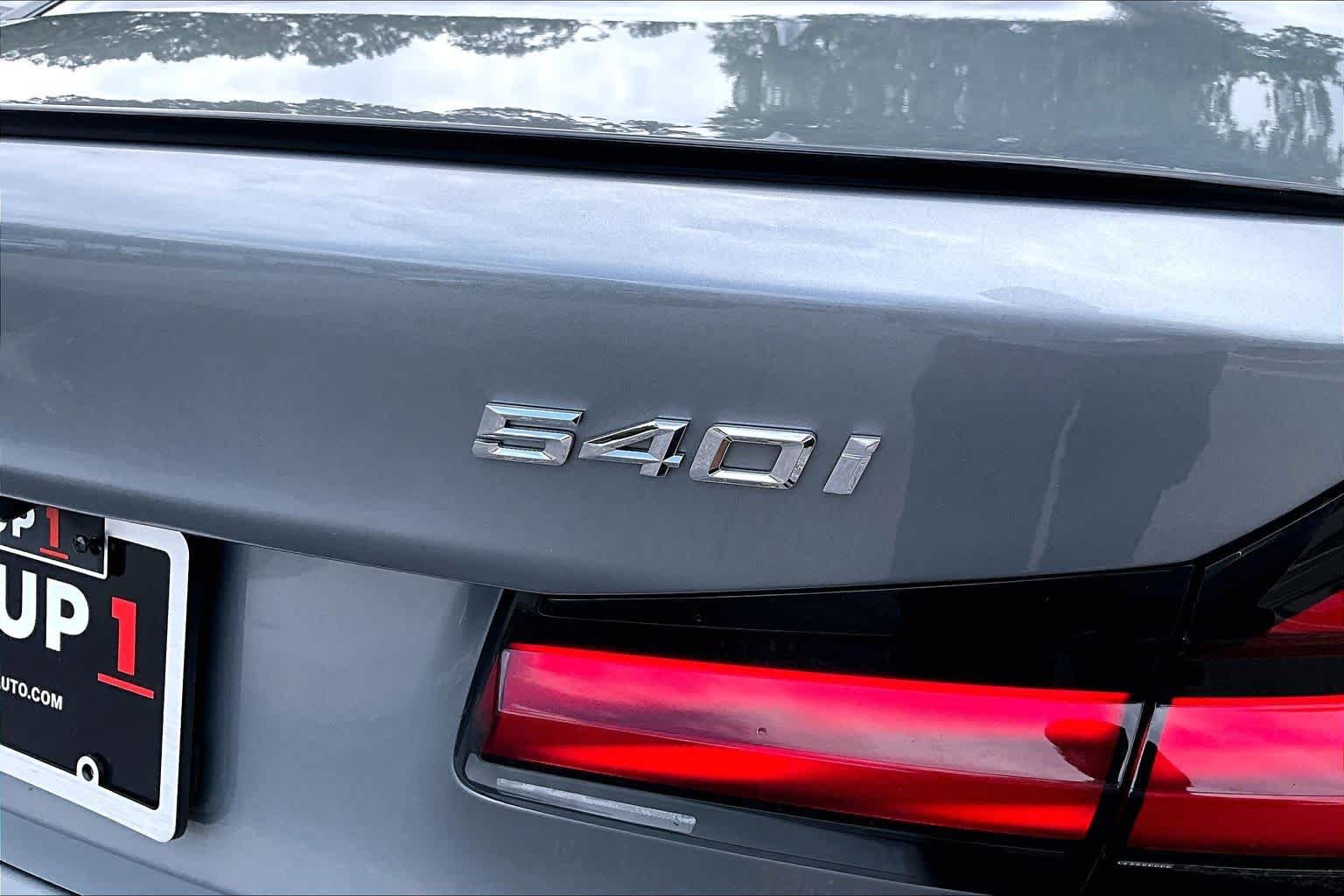 Certified Used 2023 Skyscraper Gray Metallic BMW 540i image 11