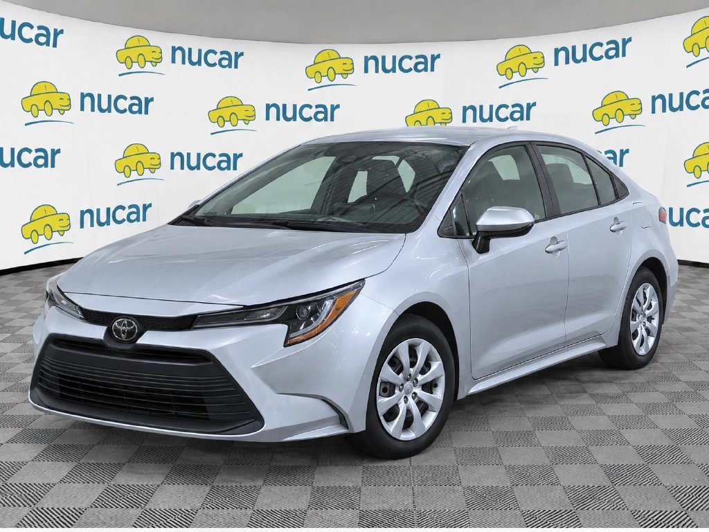 Certified Used 2024 Silver Toyota LE image 1