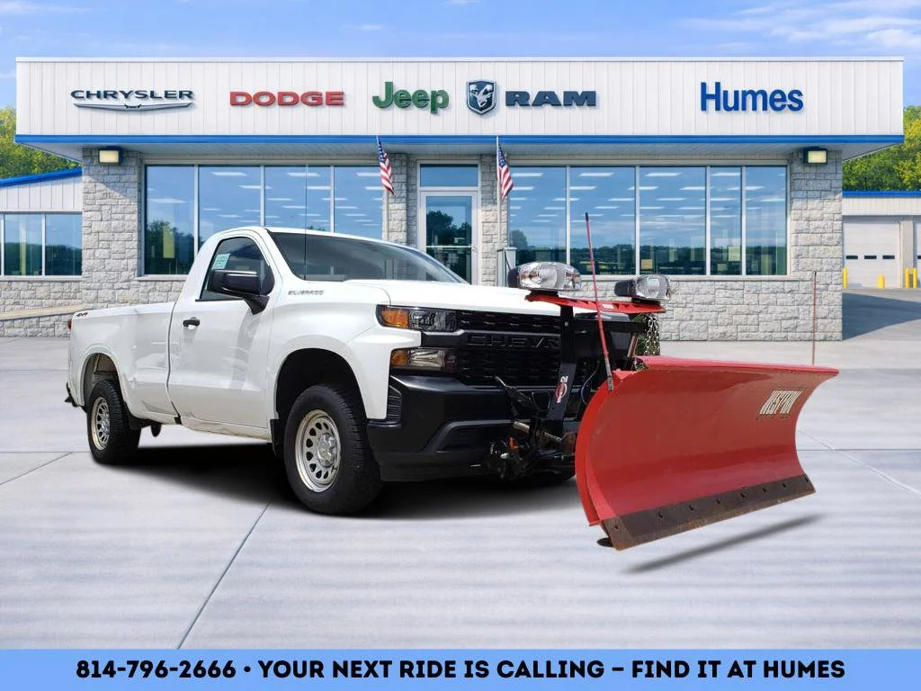 Used 2020 Summit White Chevrolet Work Truck image 1