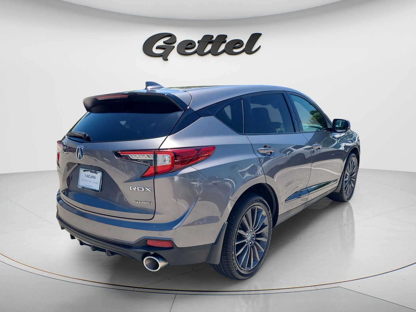 Certified Used 2022 Liquid Carbon Metallic Acura SH-AWD A-SPEC ADV image 33