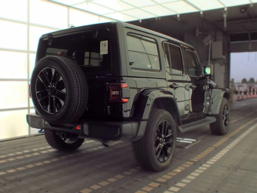 Used 2023 Black Jeep Sahara 4xe image 2