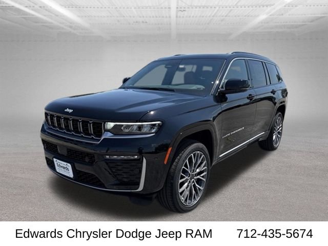 New 2026 Diamond Black Crystal Pearl-Coat Exterior Paint Jeep Summit image 3