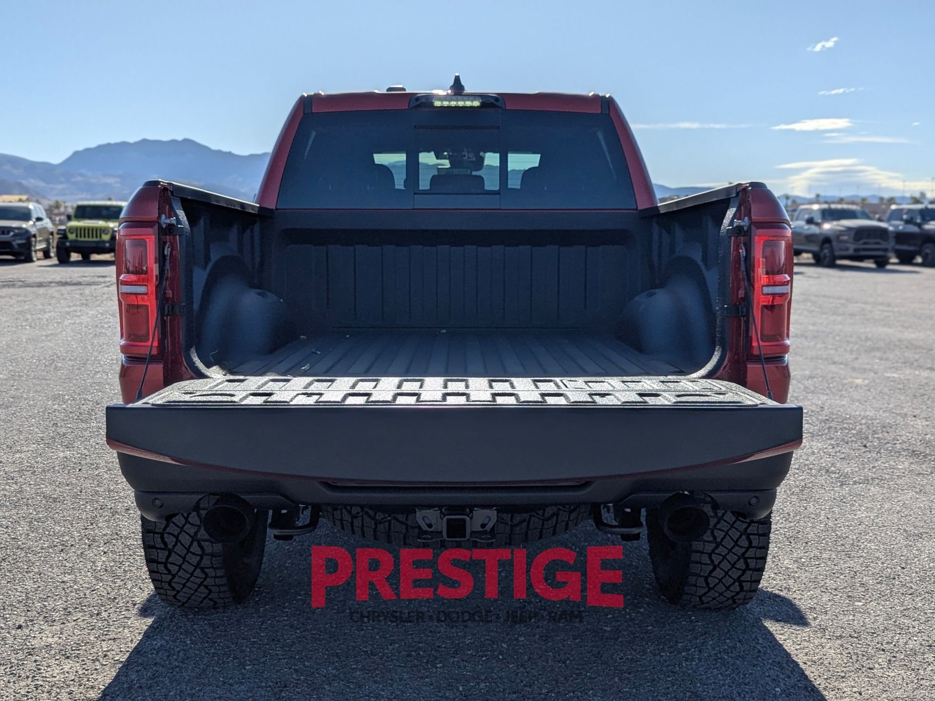 New 2026 Molten Red Pearl-Coat Exterior Paint RAM RHO image 7