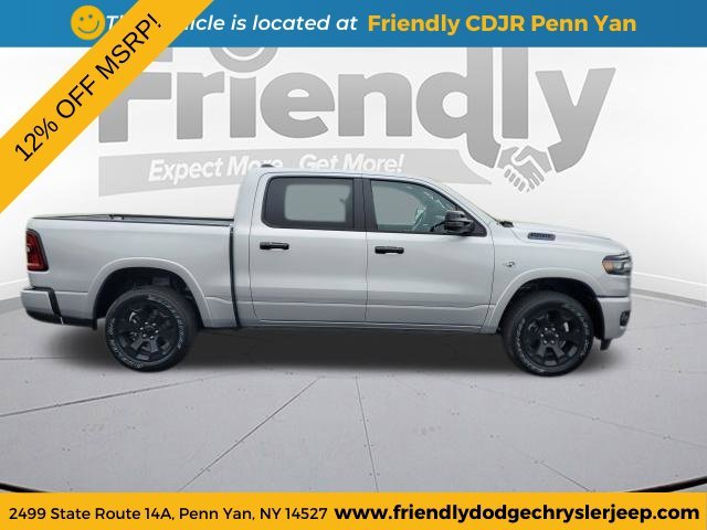 New 2026 Silver Zynith Exterior Paint RAM Big Horn/Lone Star image 6
