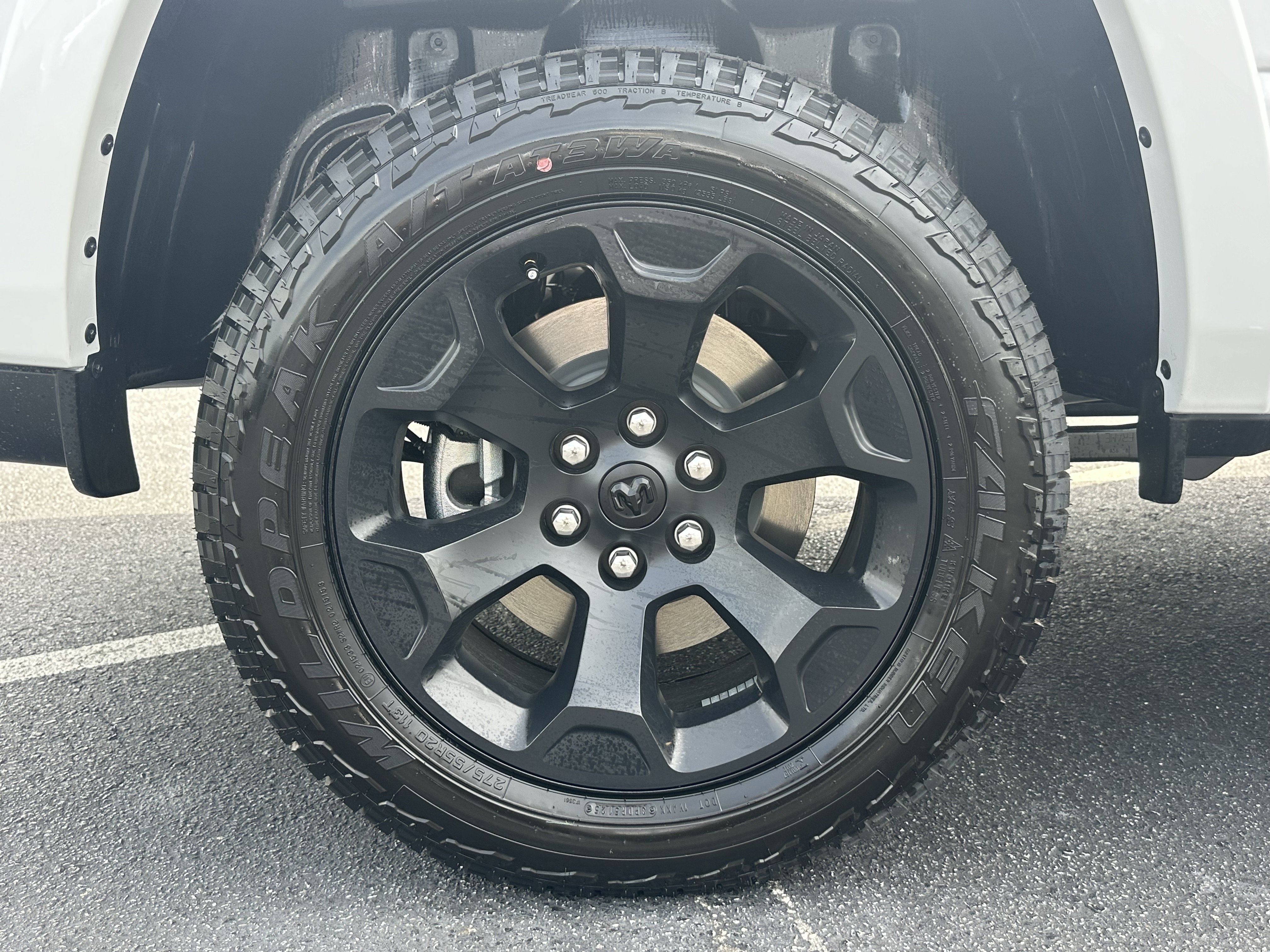 New 2026 Bright White Clear-Coat Exterior Paint RAM Big Horn image 18