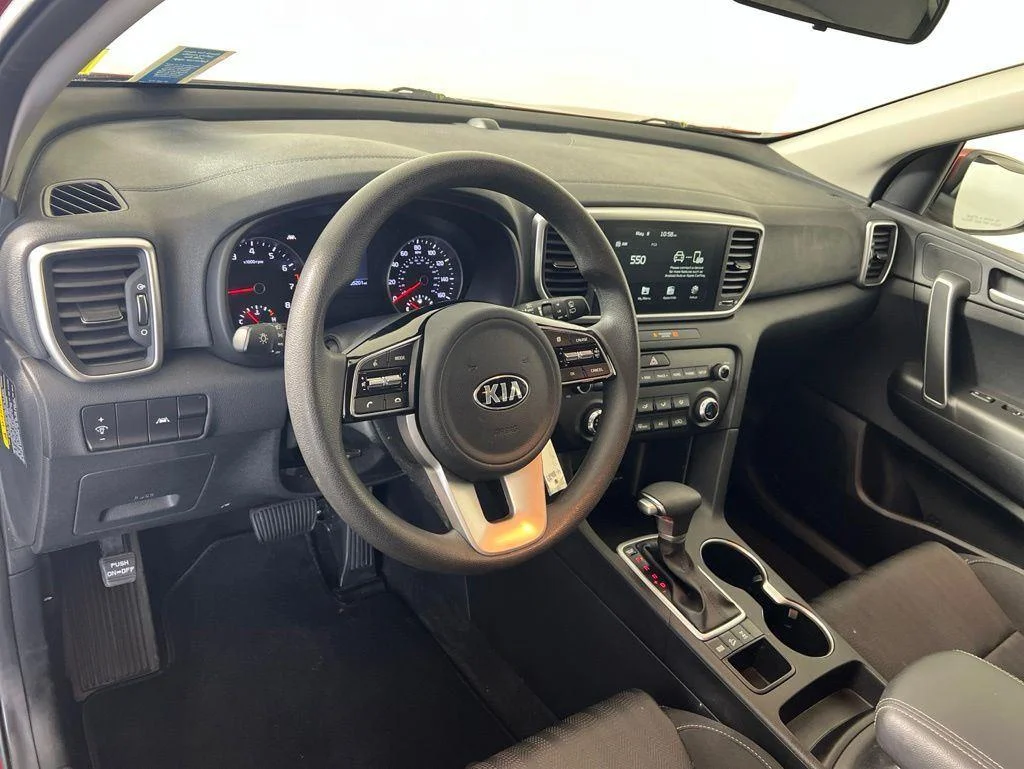 Used 2020 Red Kia LX image 4