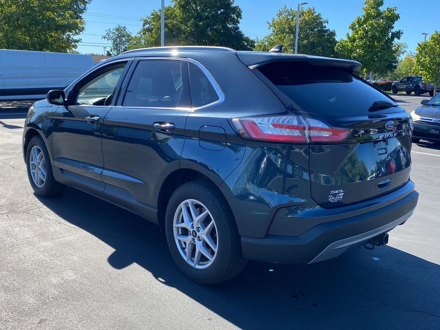 Used 2024 Stone Blue Ford SEL image 8