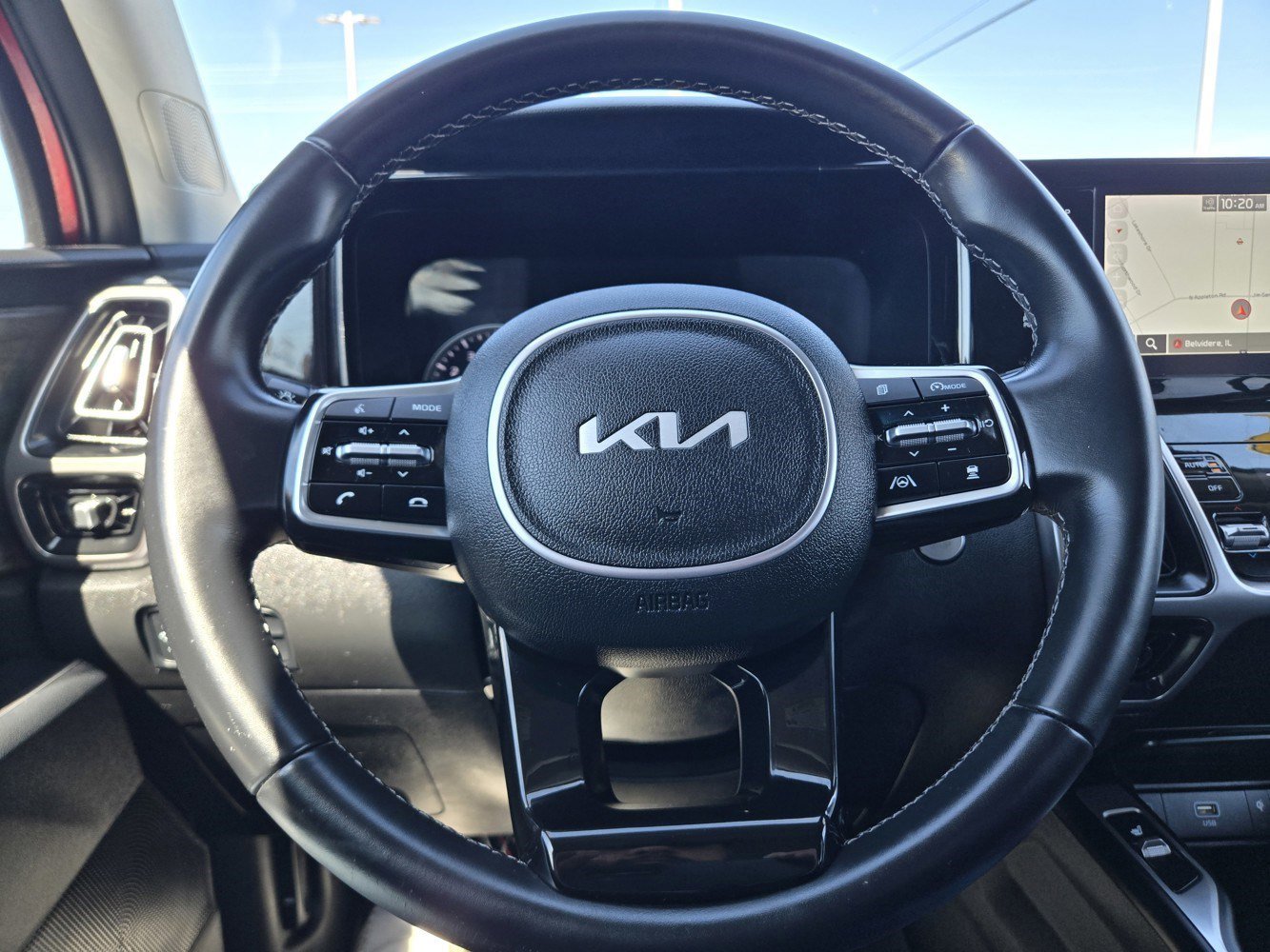Used 2022 Passion Red Tintcoat Kia X-Line EX image 18