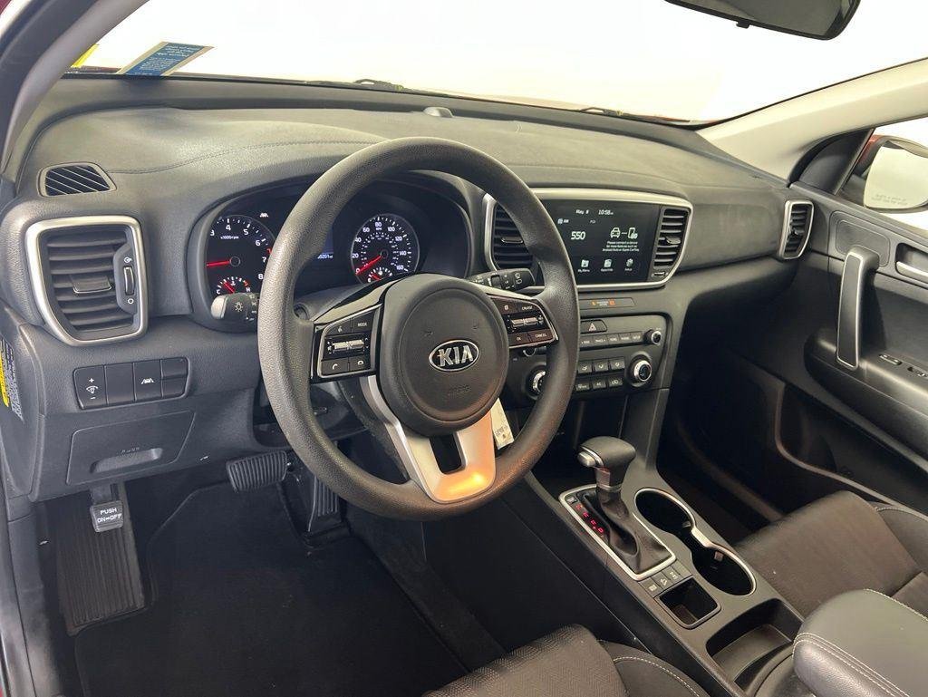 Used 2020 Red Kia LX image 4
