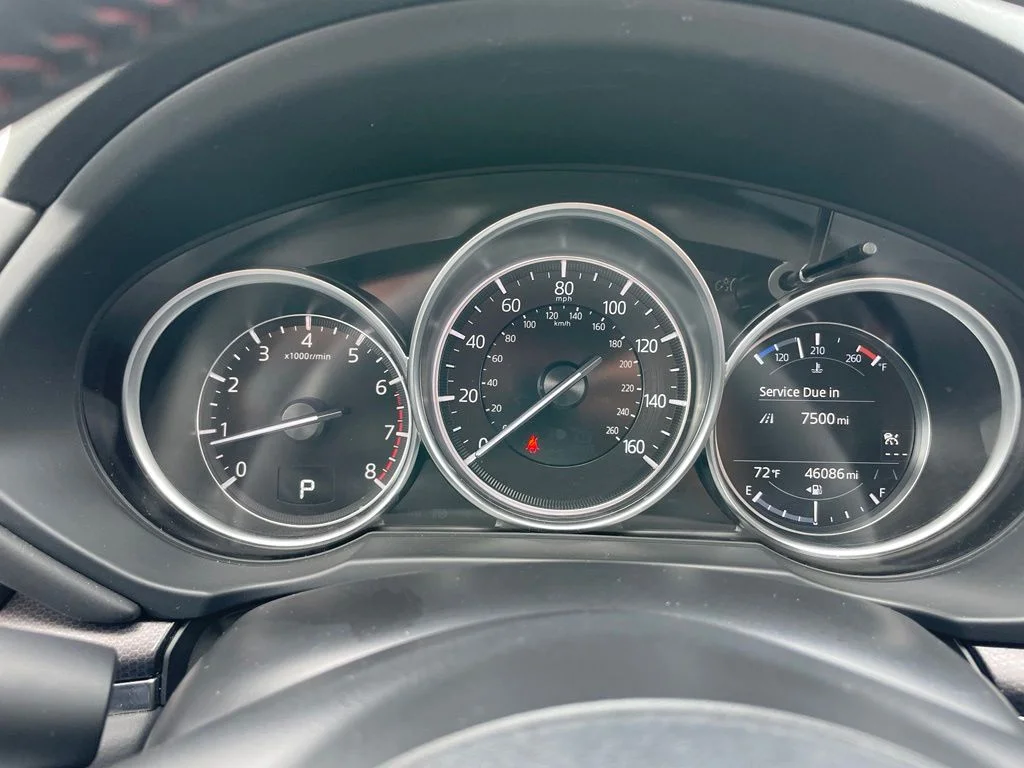 Used 2025 Polymetal Gray Metallic Mazda 2.5 S Carbon Edition image 9