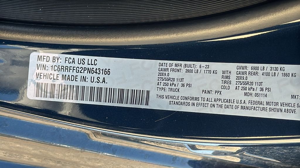 Used 2023 Blue Ram Big Horn/Lone Star image 32