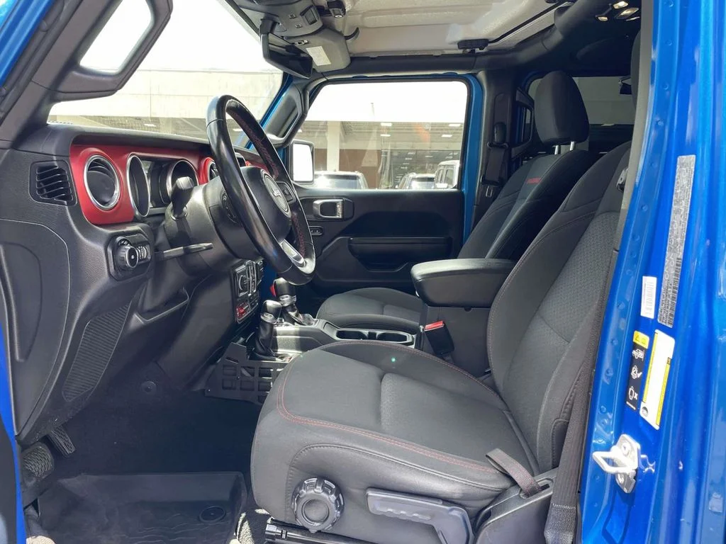 Used 2021 Blue Jeep Unlimited Rubicon image 26