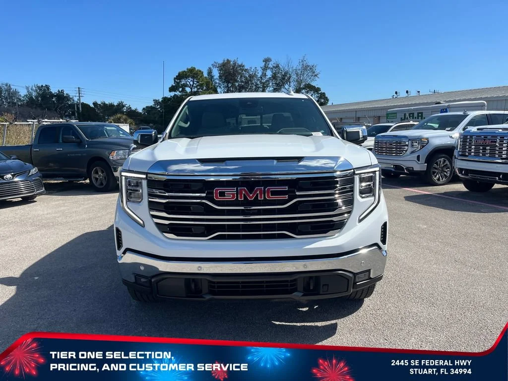 New 2026 Summit White GMC SLT image 3