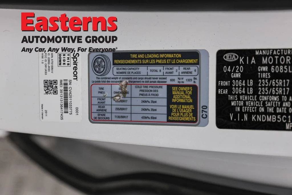 Used 2020 White Kia LX image 35
