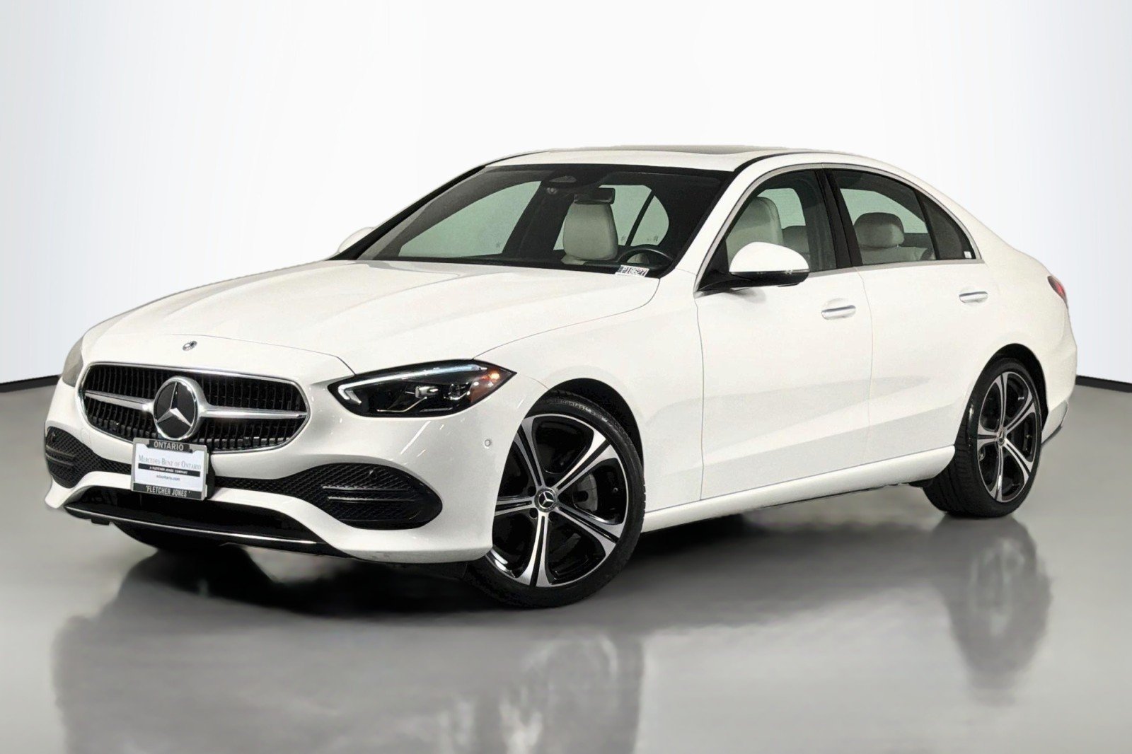 Certified Used 2024 Polar White Mercedes-Benz C 300 Sedan image 1