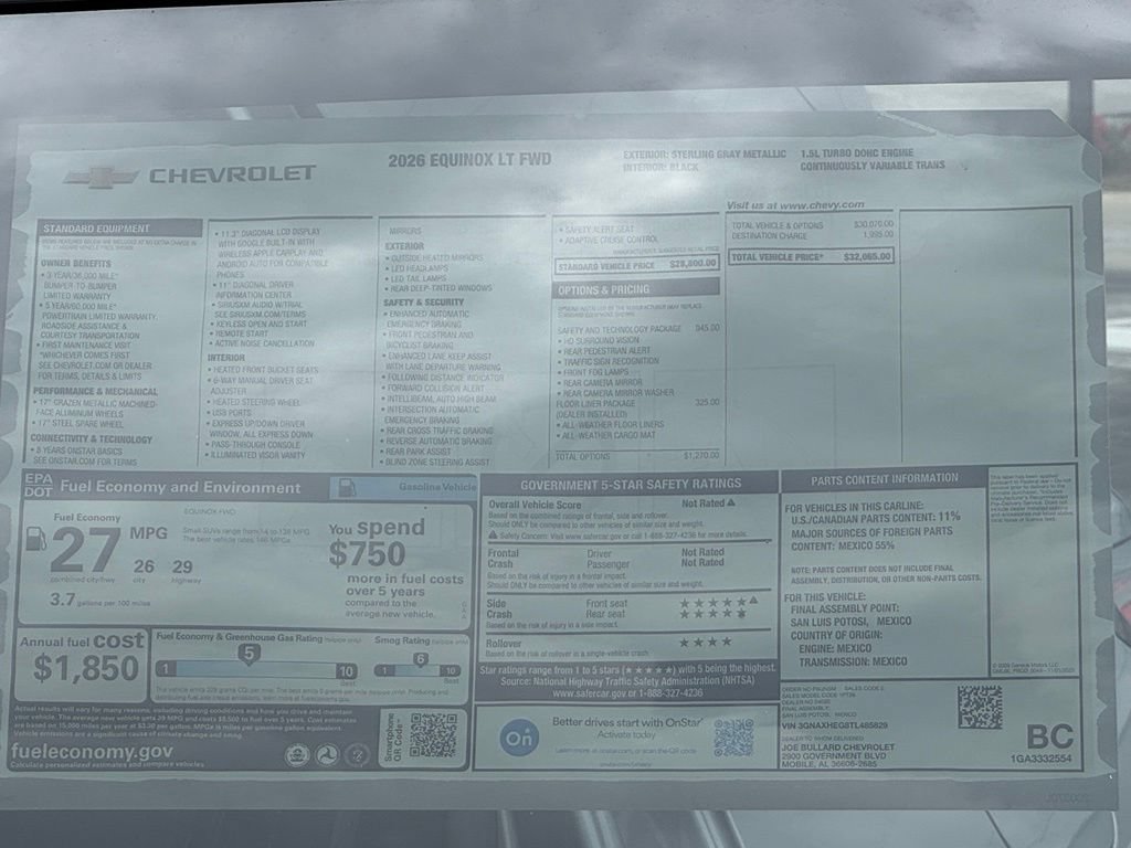 2026 Chevrolet Equinox LT - Photo 38