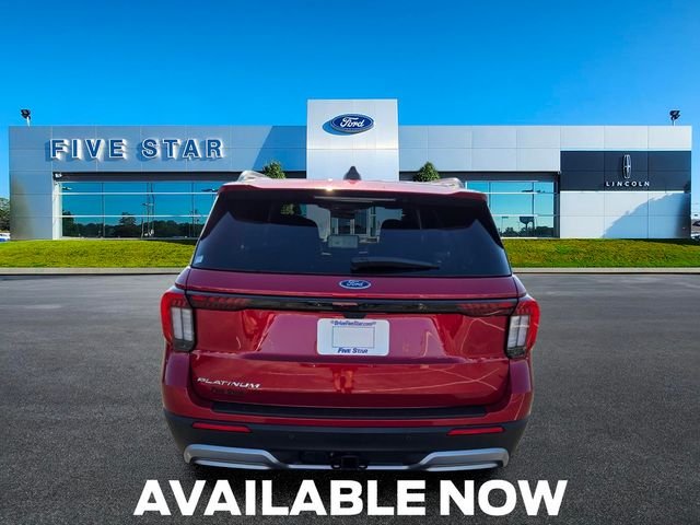 New 2026 Rapid Red Metallic Tinted Clearcoat Ford Platinum image 6