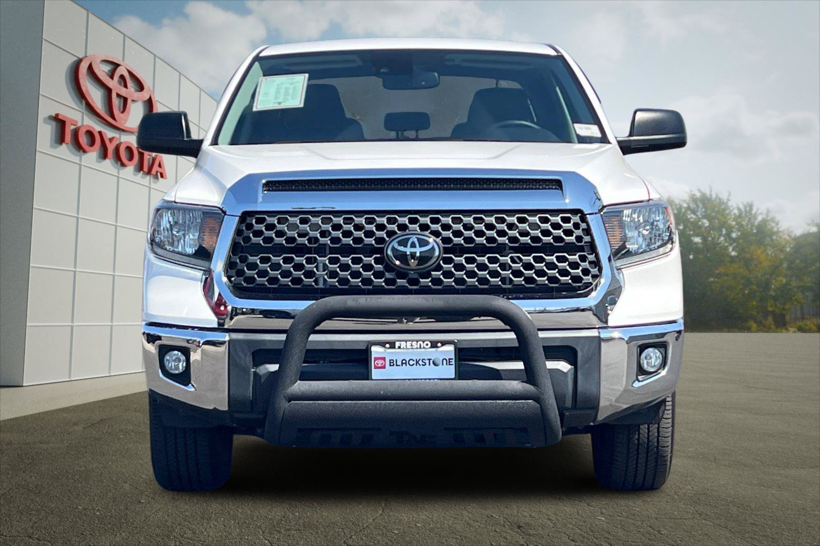 Certified Used 2021 Super White Toyota SR5 image 8
