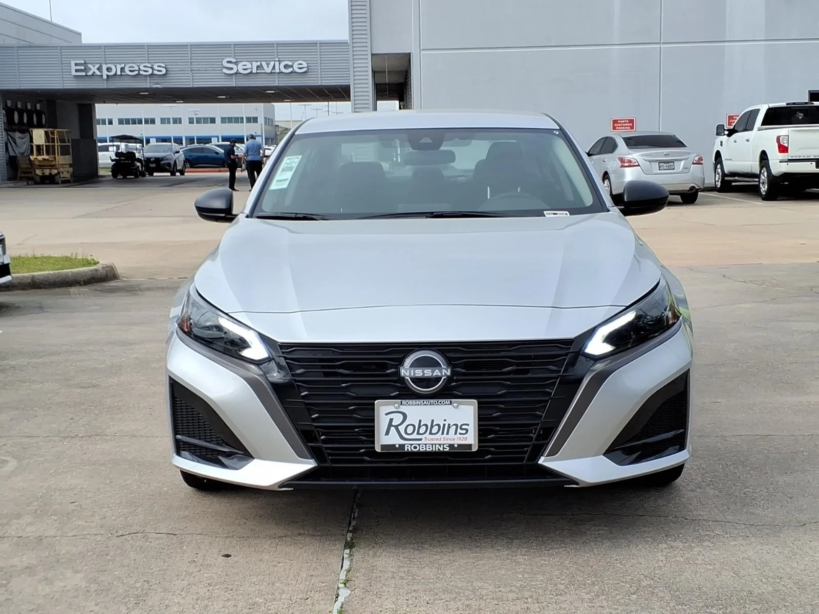 2026 Nissan Altima SV Silver at Robbins Nissan