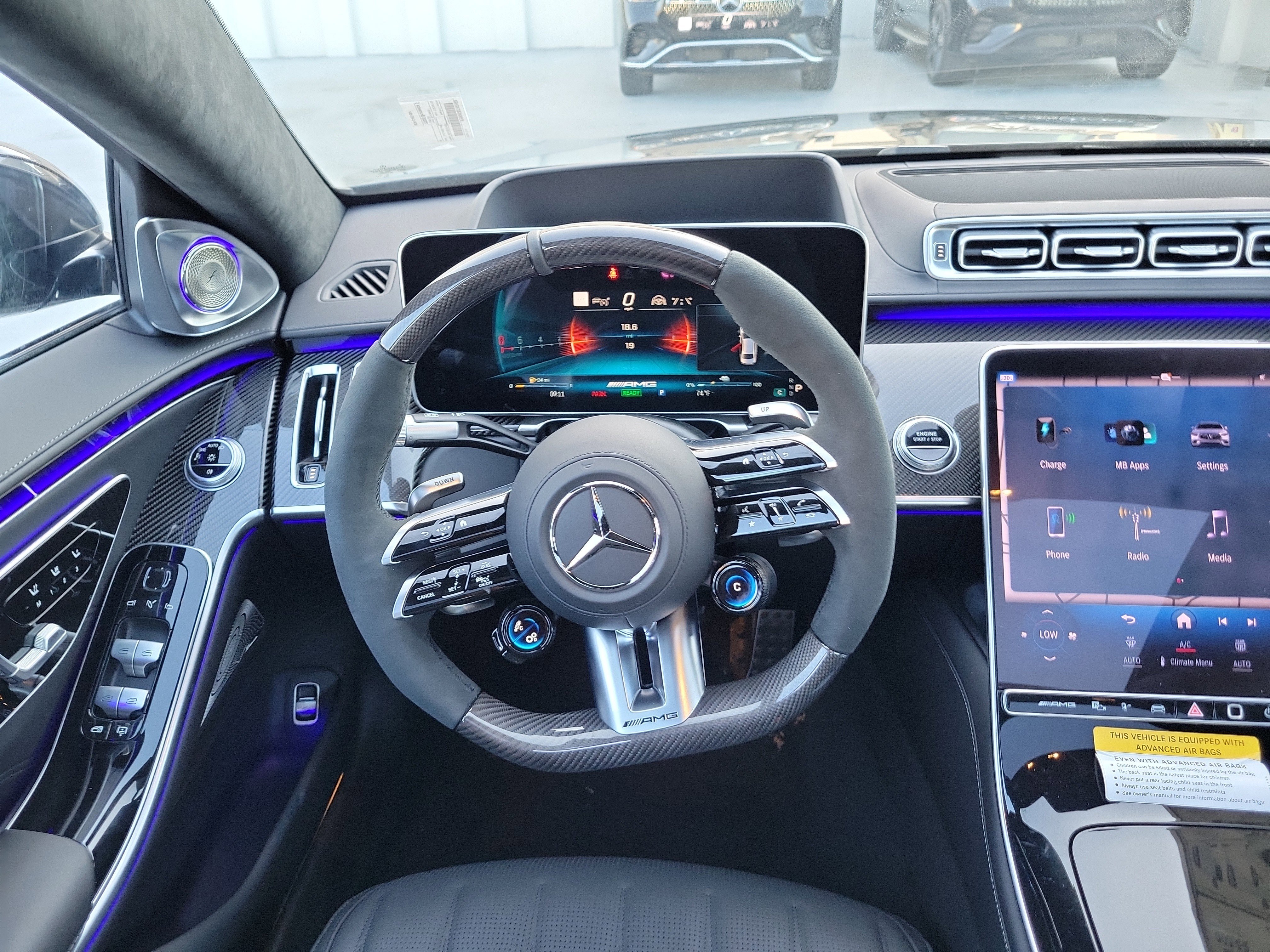 New 2026 Graphite Grey Metallic Mercedes-Benz AMG® S 63 E 4MATIC® Sedan image 47