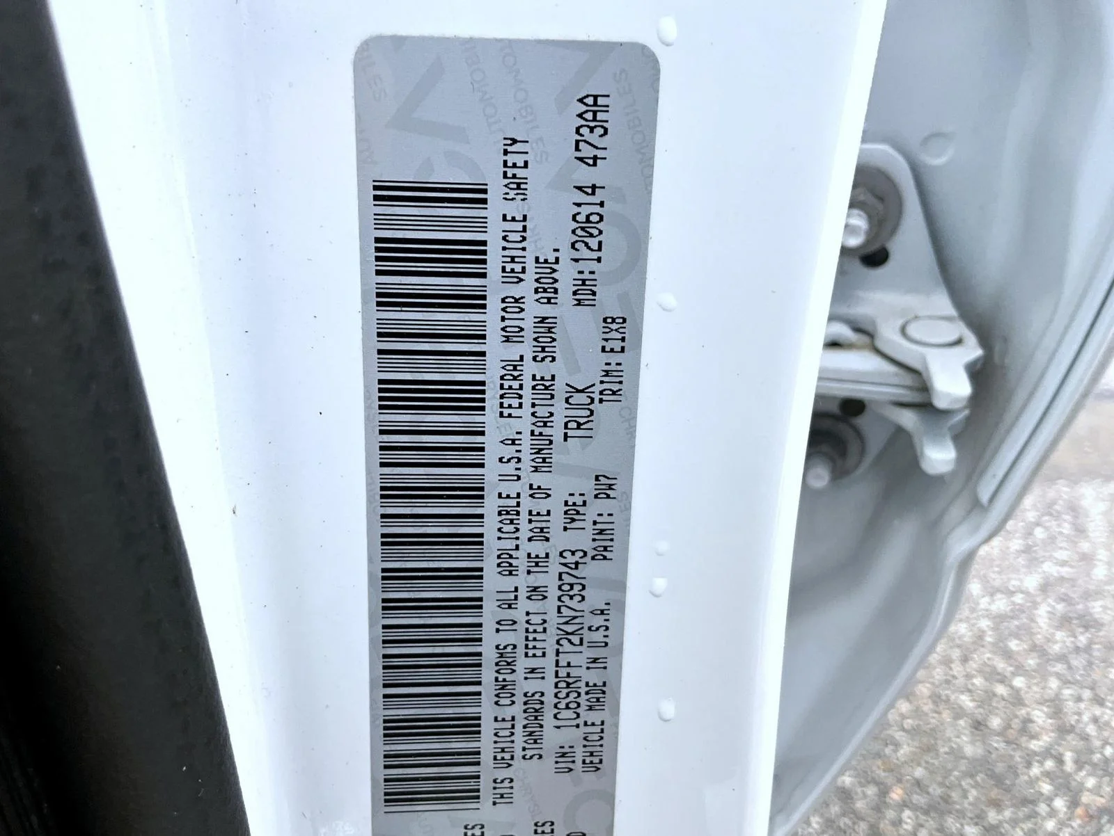 Used 2019 White Ram Big Horn/Lone Star image 26