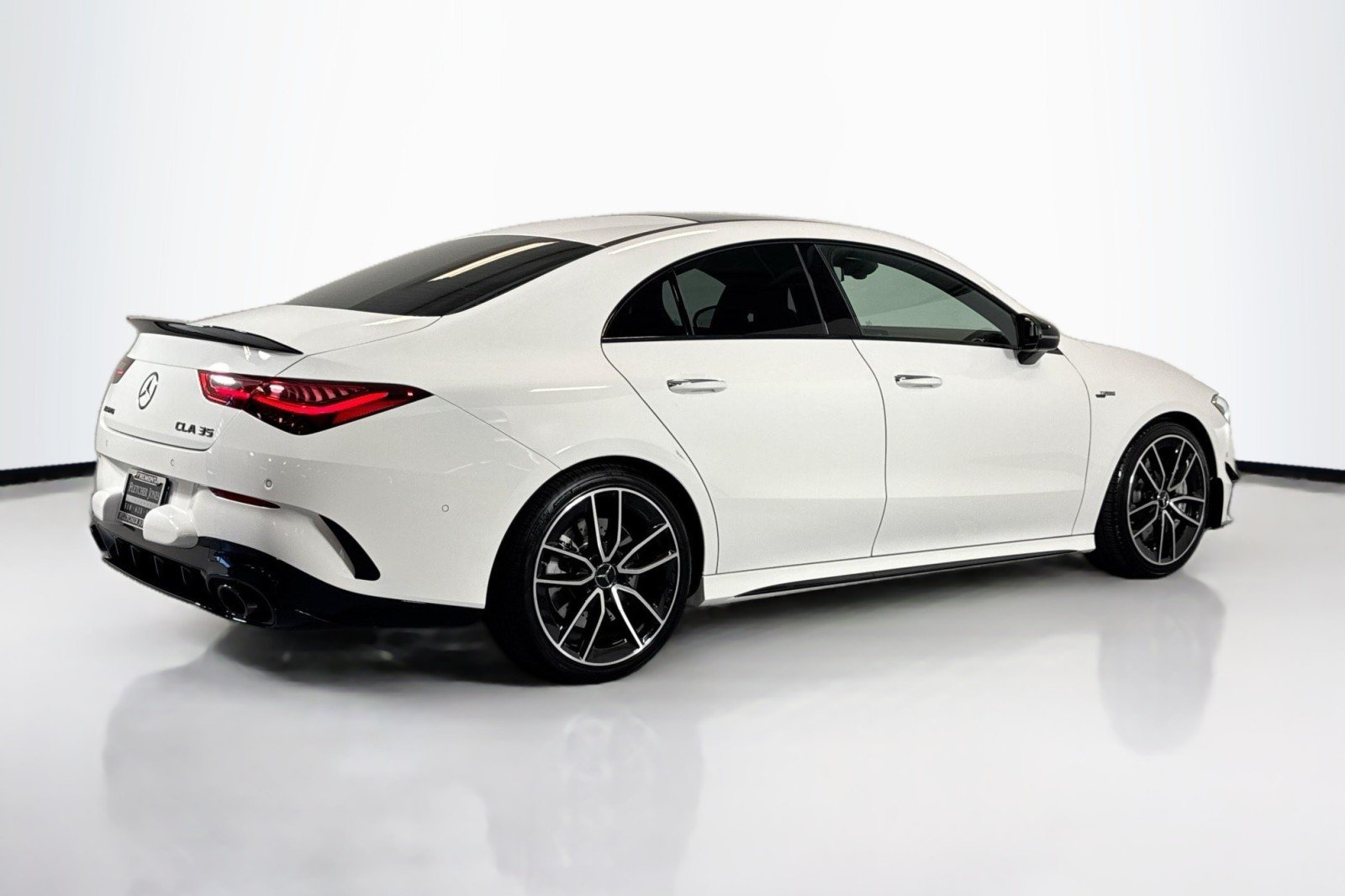 Certified Used 2025 Polar White Mercedes-Benz AMG® CLA 35 4MATIC Coupe image 5