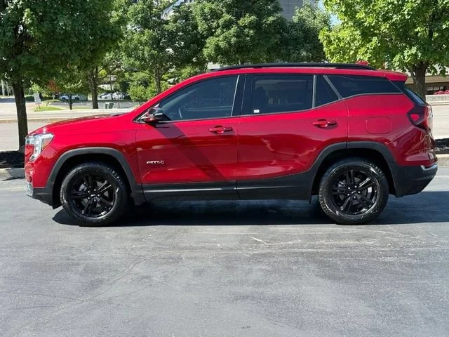Used 2023 Volcanic Red Tintcoat GMC AT4 image 2