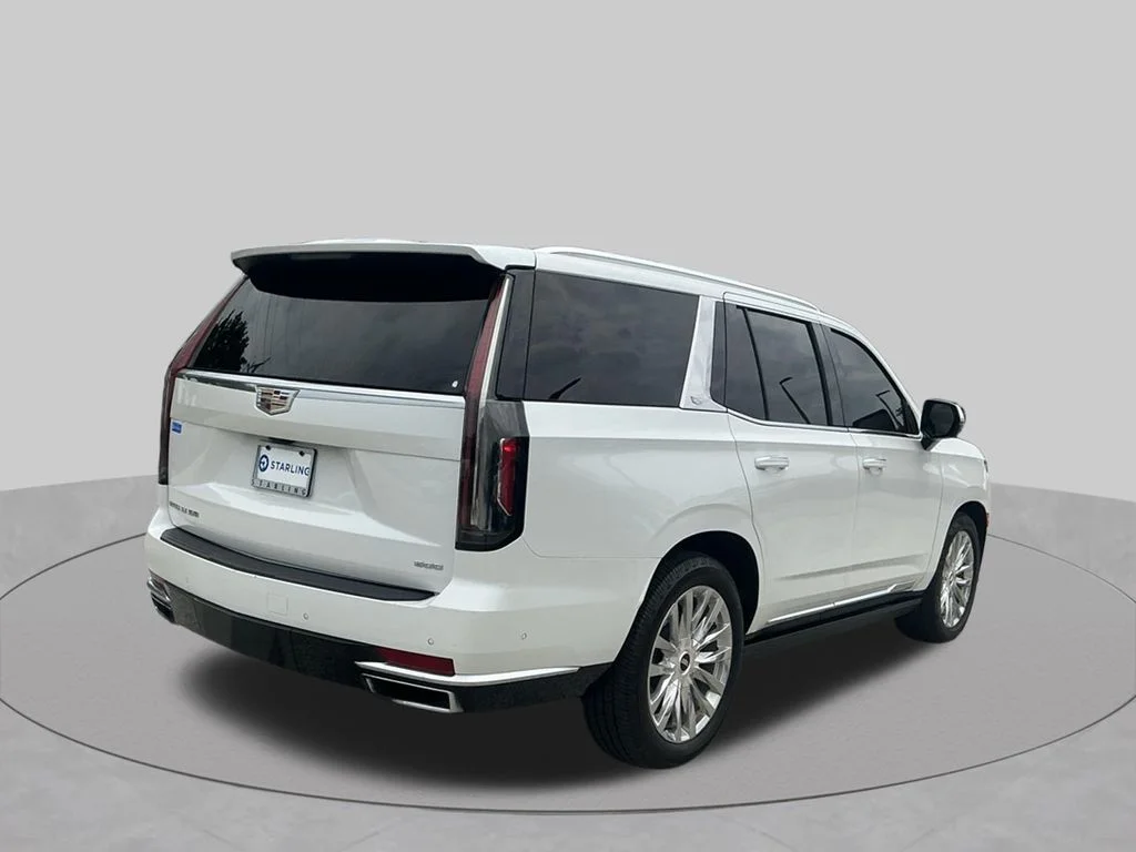 Used 2023 White Cadillac Premium Luxury image 14