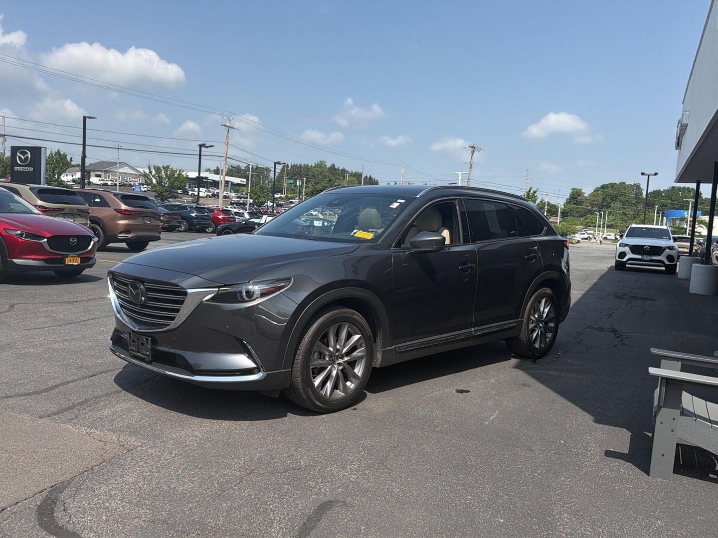 Certified Used 2022 Machine Gray Metallic Mazda Grand Touring image 3