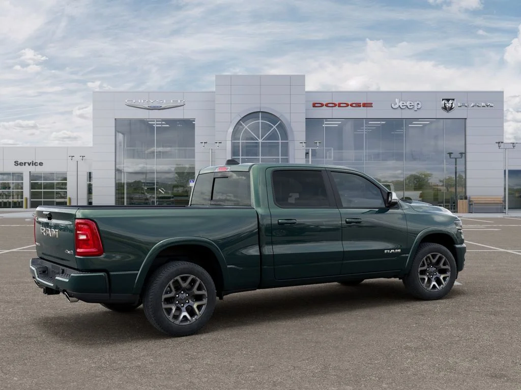 New 2026 Serrano-Green Metallic Exterior Paint RAM Laramie image 4