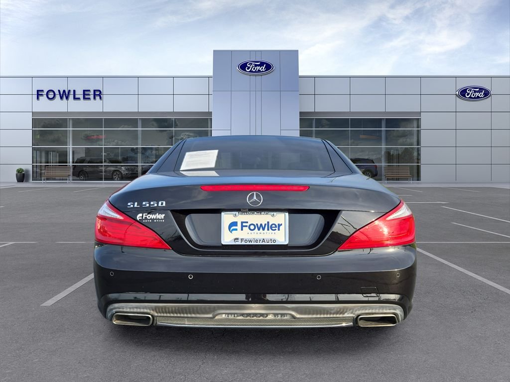 Used 2013 Black Mercedes-Benz SL 550 image 6