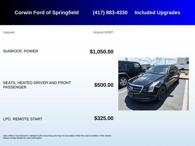 Used 2018 Black Raven Cadillac 2.0L Turbo image 5
