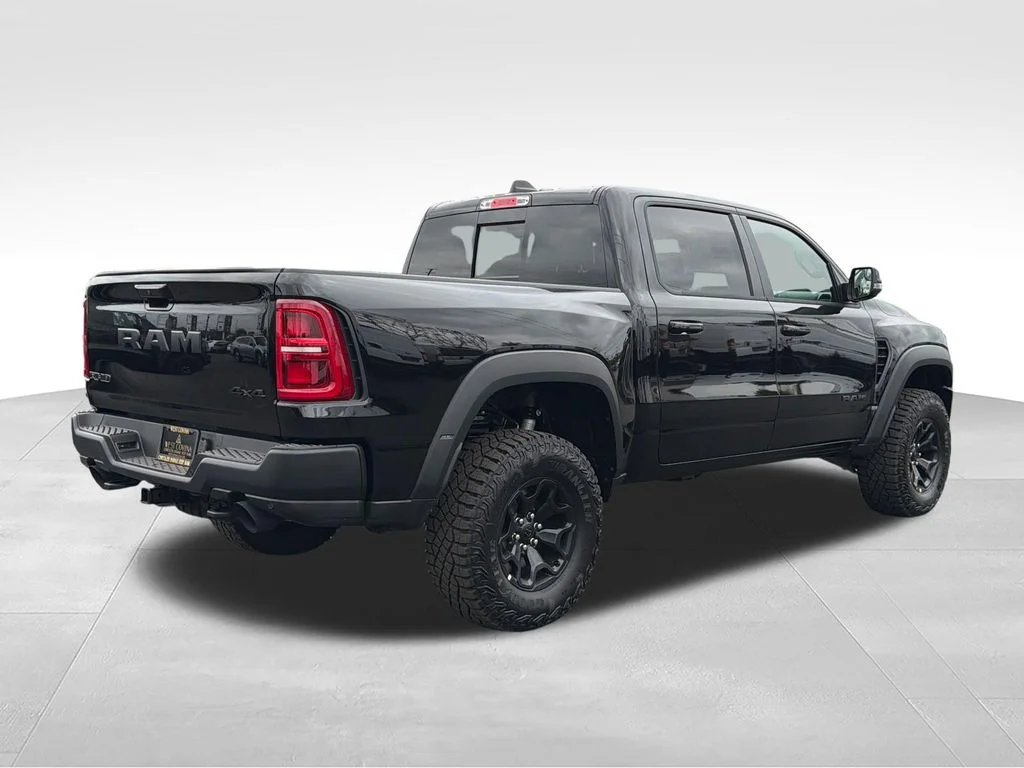 New 2026 Diamond Black Crystal Pearl-Coat Exterior Paint RAM RHO image 5