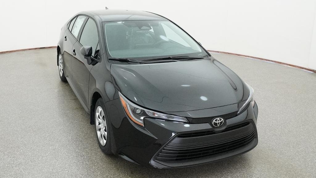 New 2026 Midnight Black Metallic Toyota LE image 8