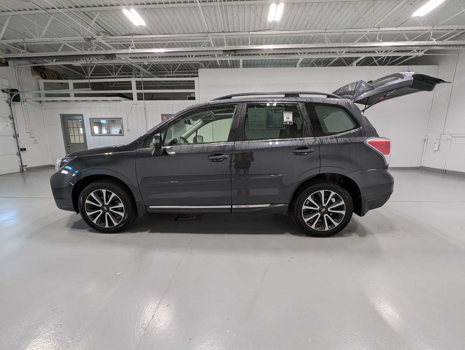 Used 2018 Dark Gray Metallic Subaru Touring image 12