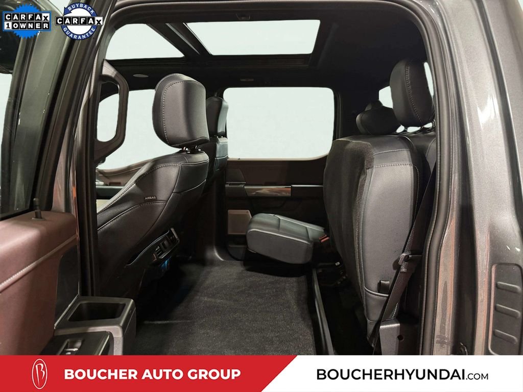 Used 2022 Carbonized Gray Metallic Ford Lariat image 28