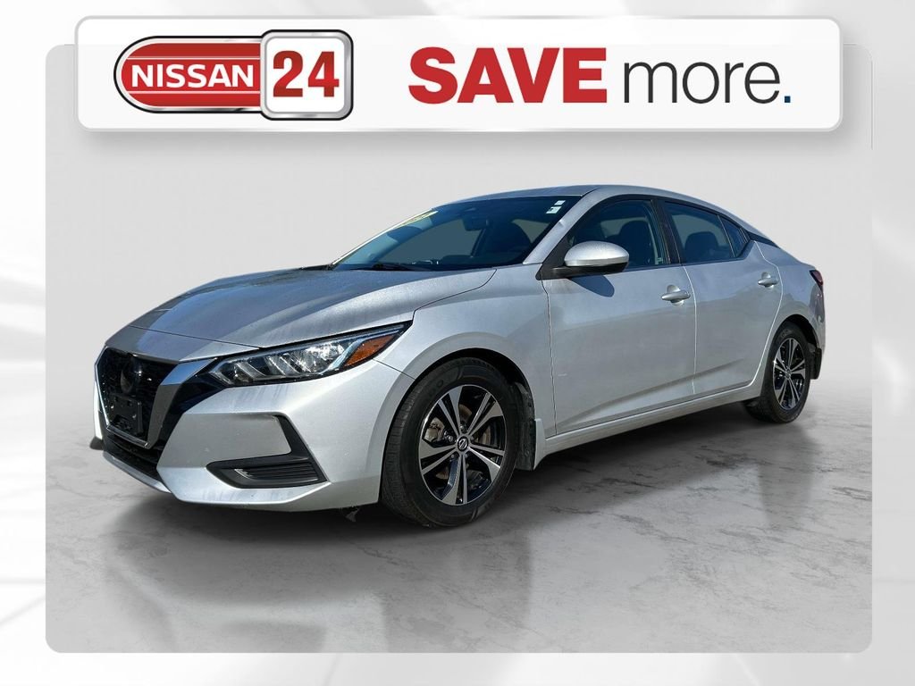 Used 2021 Silver Nissan SV image 1