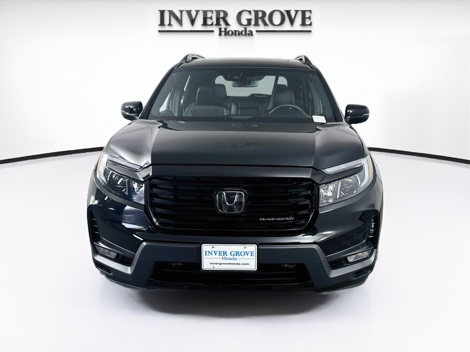 Certified 2025 Honda Passport Black Edition with VIN 5FNYF8H84SB007239 for sale in Inver Grove Heights, Minnesota