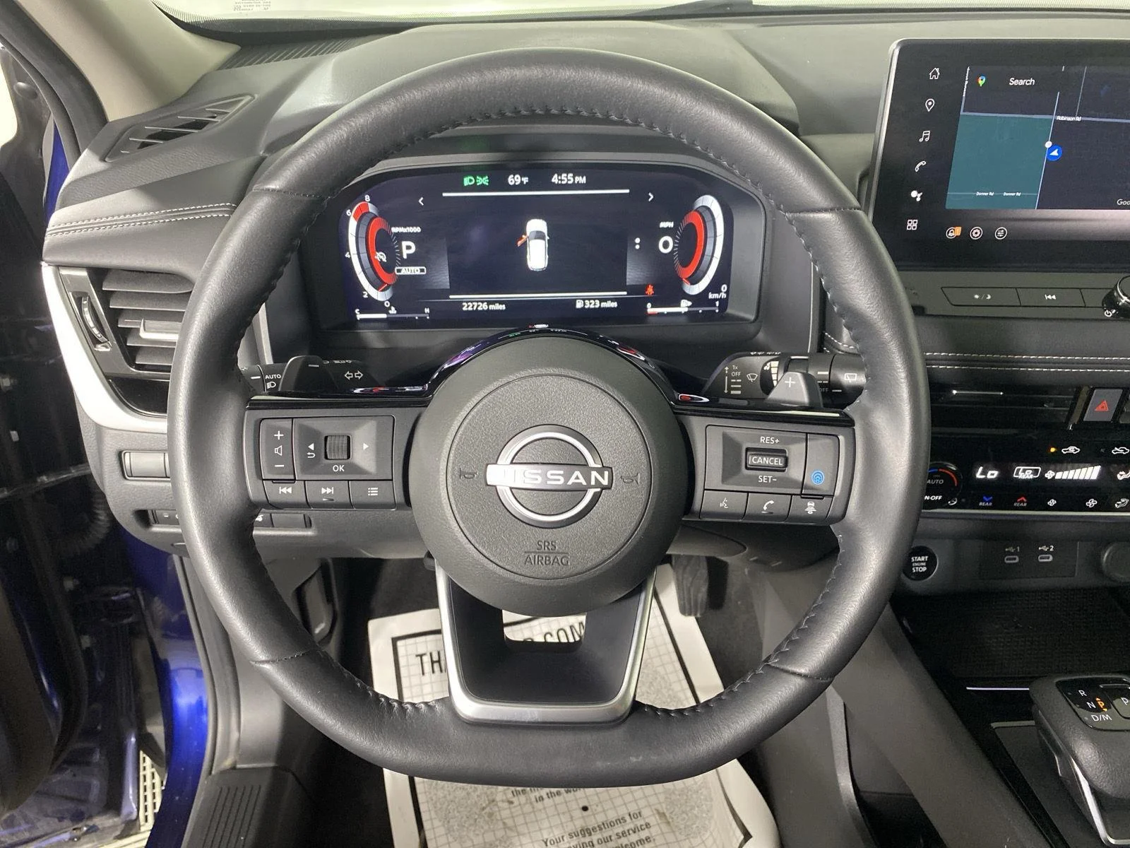 Used 2024 Deep Ocean Blue Pearl/Super Black Nissan SL image 15