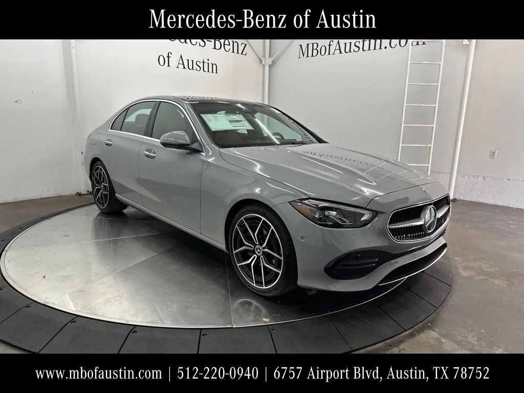 New 2026 Gray Mercedes-Benz C 300 image 1