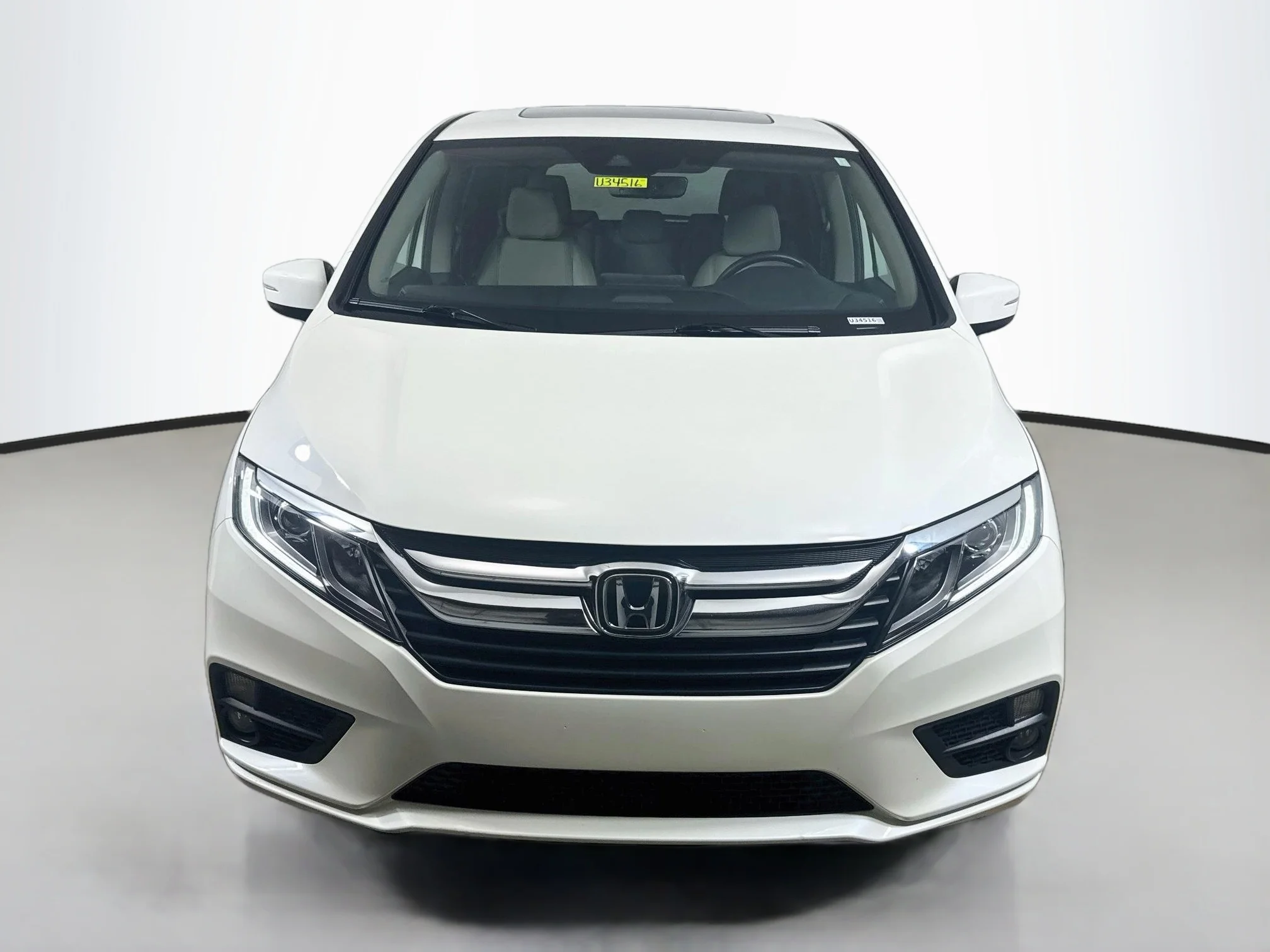 Used 2019 White Diamond Pearl Honda EX-L image 2