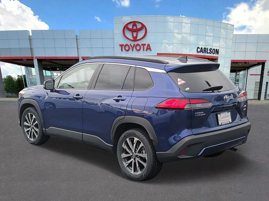 Certified Used 2025 Blue Toyota XLE image 2