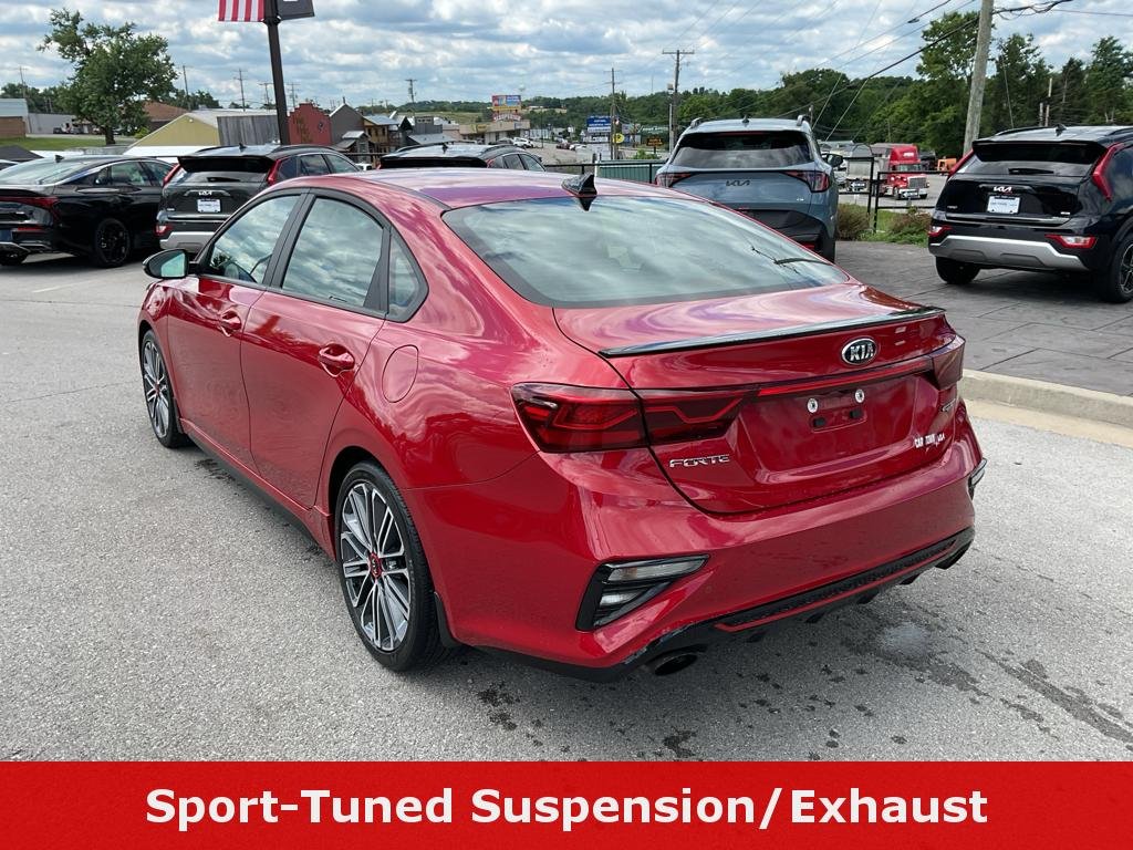 Certified Used 2021 Currant Red Kia GT image 8