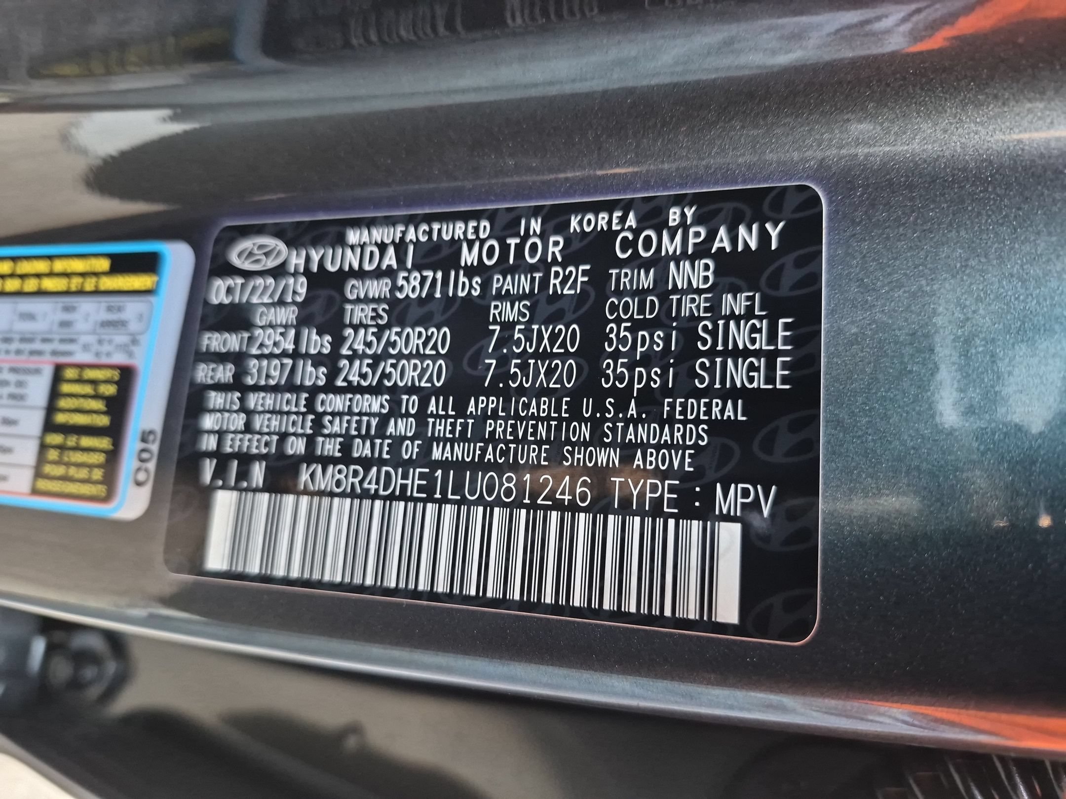 Used 2020 Rainforest Hyundai SEL AWD image 36
